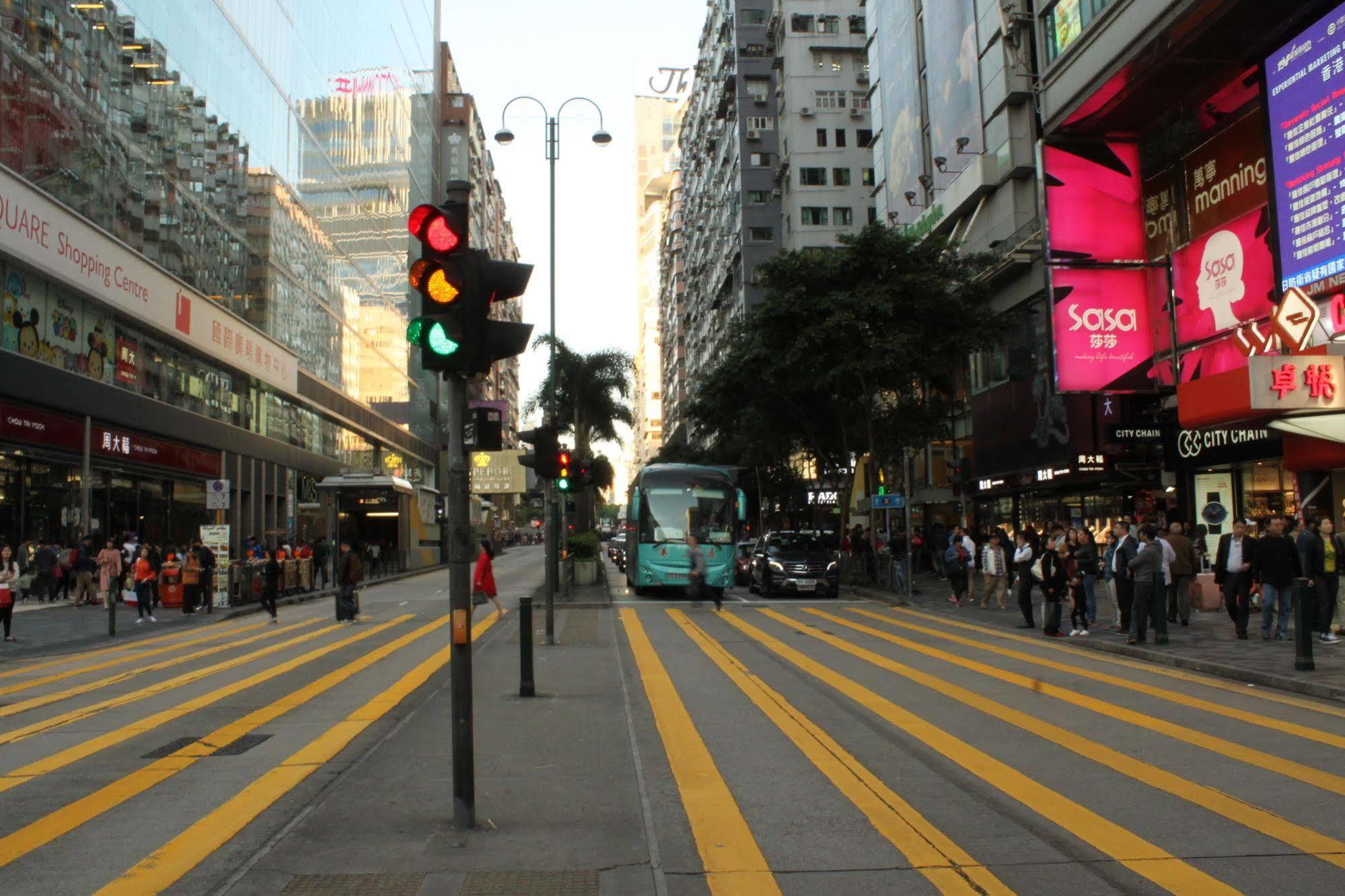 Apple Inn - Mongkok Hongkong Eksteriør bilde